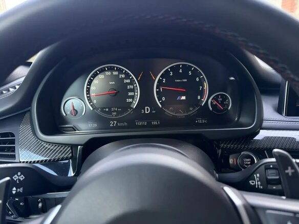 2016 BMW X5 M II (F85), голубой, 3590000 рублей - вид 9