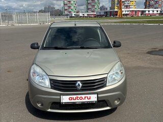2011 Renault Sandero I, бежевый, 470000 рублей, вид 1