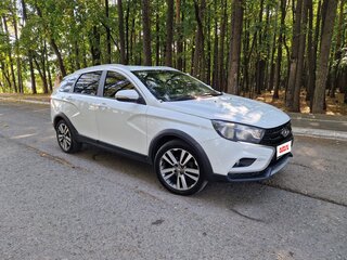 2018 Lada (ВАЗ) Vesta SW Cross I, белый, 795000 рублей, вид 1