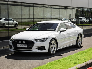 2021 Audi A7 45 TFSI II (4K), белый, 4299000 рублей, вид 3