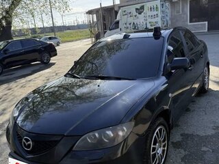 2008 Mazda 3 I (BK) Рестайлинг, чёрный, 250000 рублей, вид 1