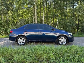2012 Toyota Corolla X (E140, E150) Рестайлинг, синий, 1300000 рублей, вид 3