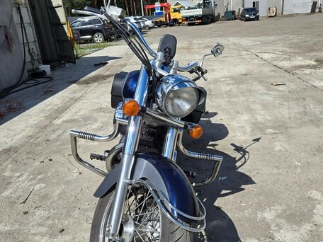 2001 Honda Shadow 750, синий, 400000 рублей, вид 2