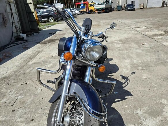 2001 Honda Shadow 750, синий, 400000 рублей - вид 1