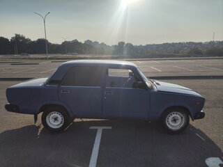 2007 Lada (ВАЗ) 2107, синий, 120000 рублей, вид 5