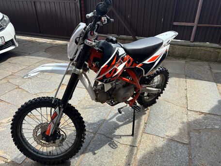 2024 Kayo Basic TT125, белый, 75000 рублей, вид 3