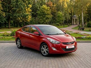 2012 Hyundai Elantra V (MD), красный, 950000 рублей, вид 1
