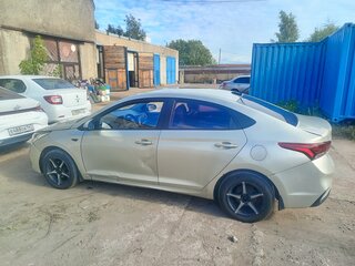 2019 Hyundai Solaris II, бежевый, 640000 рублей, вид 3