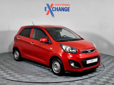 2013 Kia Picanto II, красный, 603000 рублей, вид 3