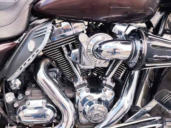 2011 Harley-Davidson Electra Glide, фиолетовый, 610000 рублей - вид 21