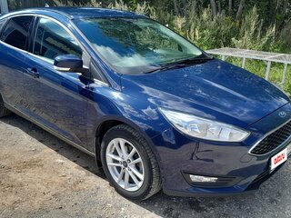 2018 Ford Focus III Рестайлинг, синий, 1270000 рублей, вид 3