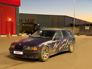 1999 BMW 3 серии 316i III (E36), синий, 350000 рублей, вид 3