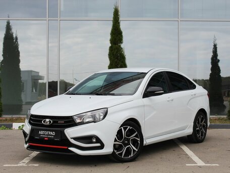 2020 Lada (ВАЗ) Vesta Sport I, белый, 1160000 рублей, вид 1