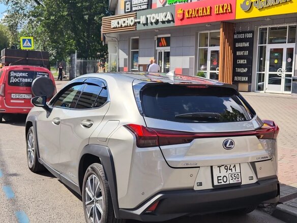 2021 Lexus UX 300e I, серый - вид 1