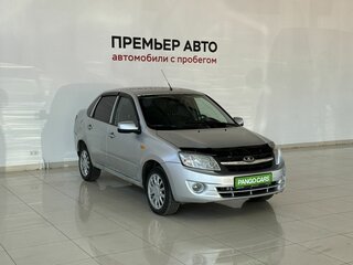2013 Lada (ВАЗ) Granta I, серебристый, 260000 рублей, вид 3