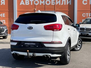 2014 Kia Sportage III Рестайлинг, белый, 1445000 рублей, вид 5