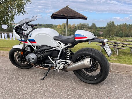2017 BMW R Nine T Racer, белый, 1190000 рублей, вид 3