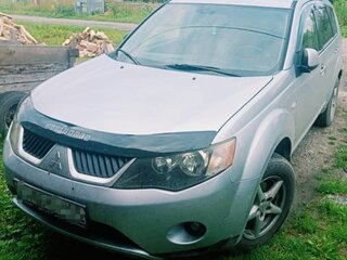 2008 Mitsubishi Outlander II, серебристый, 1500000 рублей, вид 4