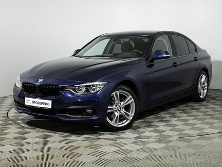 2017 BMW 3 серии 318i VI (F3x) Рестайлинг, синий, 2077425 рублей, вид 1