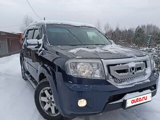 2008 Honda Pilot II, синий, 1350000 рублей, вид 3