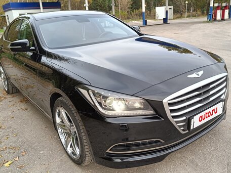 2014 Hyundai Genesis II, чёрный, 1710000 рублей, вид 4