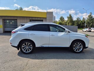 2013 Lexus RX 450h III Рестайлинг, белый, 2680000 рублей, вид 5