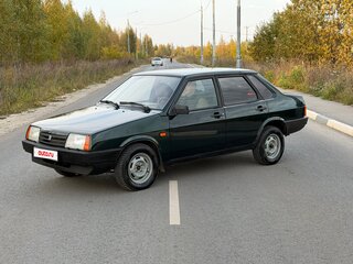 2002 Lada (ВАЗ) 21099, зелёный, 270000 рублей, вид 2