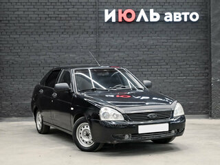 2011 Lada (ВАЗ) Priora I, чёрный, 200000 рублей, вид 2