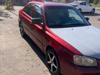 2005 Hyundai Accent ТагАЗ II, красный, 280000 рублей, вид 1