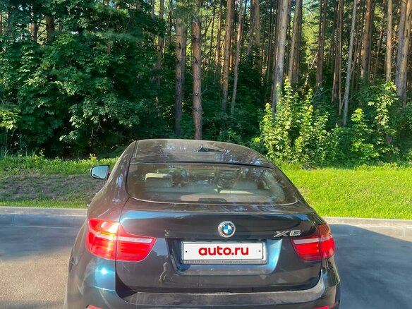 2013 BMW X6 30d I (E71) Рестайлинг, синий, 2200000 рублей - вид 1