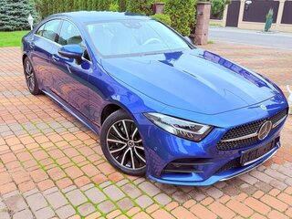 2022 Mercedes-Benz CLS 400 d III (C257) Рестайлинг, синий, 6982043 рублей, вид 4