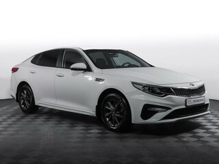 2019 Kia Optima IV Рестайлинг, белый, 1390000 рублей, вид 3
