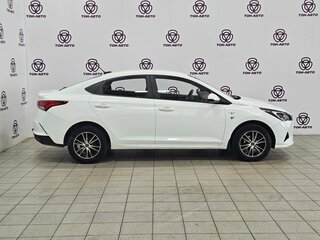 2020 Hyundai Solaris II Рестайлинг, белый, 1177000 рублей, вид 4