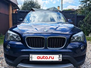 2014 BMW X1 20i I (E84) Рестайлинг, синий, 1700000 рублей, вид 2