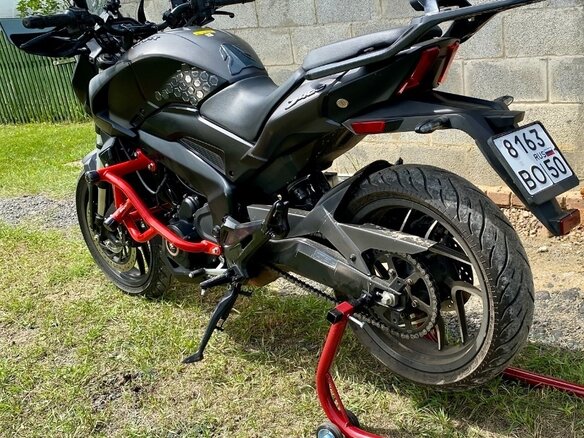 2022 Bajaj Dominar 400, чёрный, 340000 рублей - вид 8