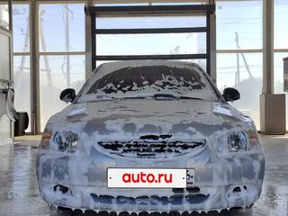 2010 Hyundai Accent ТагАЗ II, серебристый, 500000 рублей, вид 3