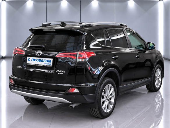 2017 Toyota RAV4 IV (XA40) Рестайлинг, чёрный, 1960000 рублей - вид 3