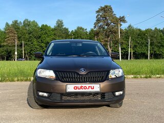 2019 Skoda Rapid I Рестайлинг, коричневый, 1310000 рублей, вид 2