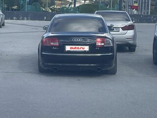 2007 Audi A8 Long II (D3) Рестайлинг, чёрный, 715000 рублей, вид 2