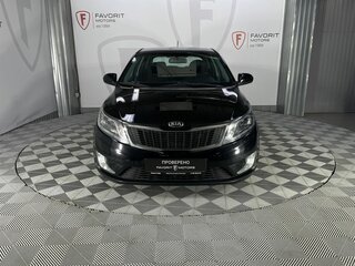 2014 Kia Rio 6-speed III, чёрный, 930000 рублей, вид 2