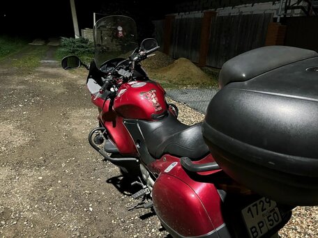 2001 Honda NT650V Deauville, красный, 370000 рублей, вид 5