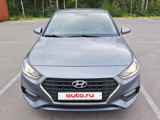 2017 Hyundai Solaris II, серый, 1100000 рублей, вид 3