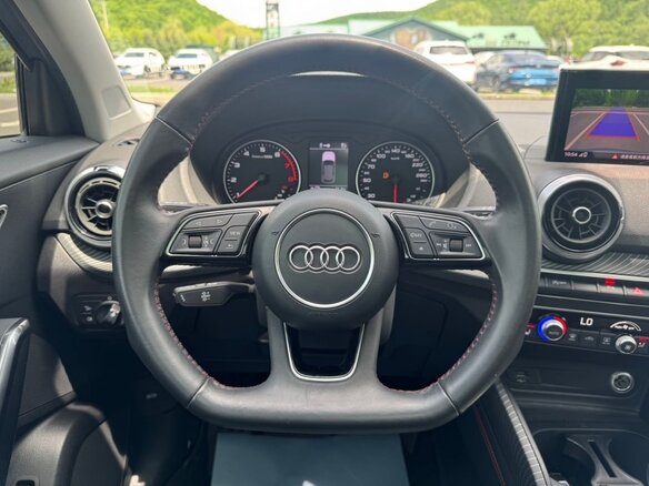 2022 Audi Q2 L 35 TFSI I Рестайлинг, синий, 1730000 рублей - вид 7