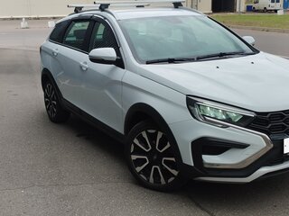 2024 Lada (ВАЗ) Vesta SW Cross I Рестайлинг (NG), белый, 1600000 рублей, вид 2