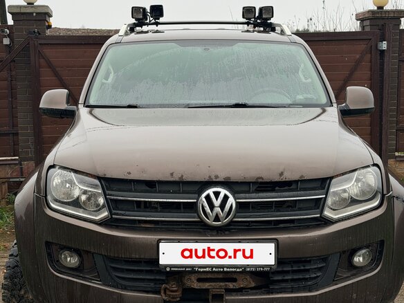 2012 Volkswagen Amarok, коричневый, 1000000 рублей