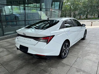 2022 Hyundai Elantra VII (CN7), белый, 1250000 рублей, вид 4