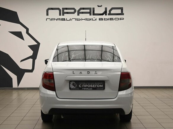 2022 Lada (ВАЗ) Granta I Рестайлинг, белый, 629000 рублей - вид 3