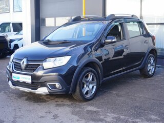 2021 Renault Sandero II Рестайлинг, чёрный, 1015000 рублей, вид 1