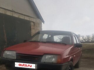 1992 Lada (ВАЗ) 2109, пурпурный, 90000 рублей, вид 2