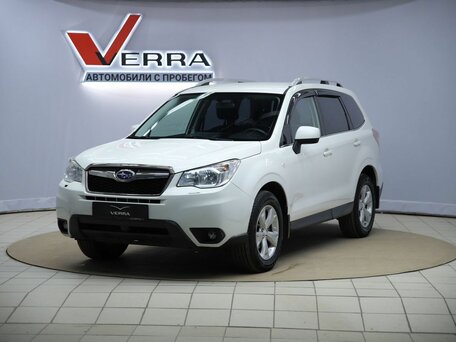 2015 Subaru Forester IV Рестайлинг, белый, 1450000 рублей, вид 1